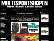 Tablet Screenshot of multisportshopen.se